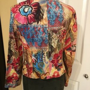 Alberto Makali multicolored jacket size 12